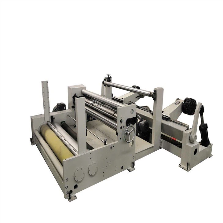 Jumbo paper roll slitting rewinding machine-2